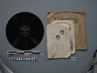 藏品(「皇軍へ感謝の歌、續露營の歌」唱片)的圖片